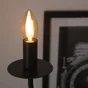 Ampoule décorative led à filament ambré flamme E14 40 W, LEXMAN