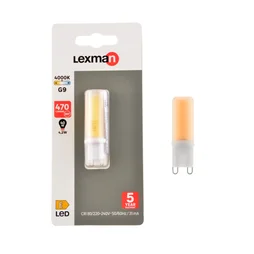 Ampoule led à filament dépoli capsule G9 40 W, LEXMAN