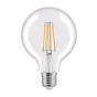 Ampoule led à filament globe 95 mm E27 75 W blanc neutre, LEXMAN