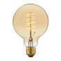 Ampoule décorative led à filament ambré globe 95 mm E27 35 W, LEXMAN