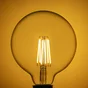 Ampoule led à filament globe 125 mm E27 100 W, LEXMAN