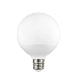 Ampoule led dépoli globe 95 mm E27 806 Lm = 60 W blanc chaud Natulight, LEXMAN