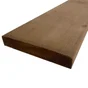 Lame de terrasse oka 2500x120x21mm bois marron