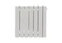 Radiateur électrique à inertie fluide 1000W EQUATION Duomo Horizontal blanc