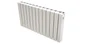 Radiateur électrique à inertie fluide 1800W EQUATION Duomo horizontal blanc