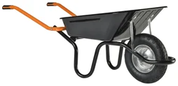 Brouette peinte bras rabattables HAEMMERLIN, 100 l
