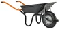 Brouette peinte bras rabattables HAEMMERLIN, 100 l