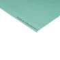 Plaque de plâtre BA 13 H.125 x l.90 cm, hydrofuge verte MINI RESI