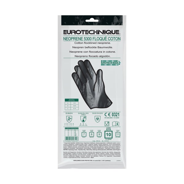Gants multiusage (petits travaux) en néoprène 5310, taille 8
