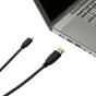 Câble chargeur textile usb type c, 1 m gris EVOLOGY