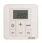 Sèche-serviettes électrique soufflant ACOVA 500 + 1000W, H.109.4 x l.50 cm Madras air blanc