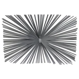 Hérisson de ramonage rectangulaire en acier, 250 x 400 mm