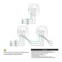 Lot de 5 prises avec terre complet Miluz, SCHNEIDER ELECTRIC, blanc