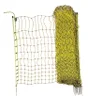 Filet volaille electrifiable 1m12/50m jaune  + 15 piquets kit beaumont