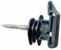 Isolateur Clôture electr a visser Ruban 12-40mm/Cordon  d8mm maxi 25pc