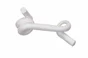 Isolateur Clôture electr queue de cochon d12mm pvc blanc 50pc beaumont
