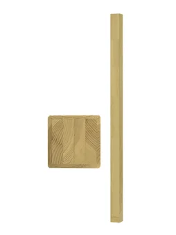 Poteau aboute colle pin classe IV 9 X 9 X 180 cm