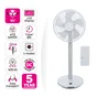 Ventilateur sur pied SILENT 40 cm, 27 W, blanc, EQUATION