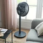 Ventilateur sur pied Loft SILENT, 40 cm, 27 W, noir, EQUATION