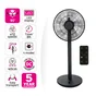 Ventilateur sur pied Loft SILENT, 40 cm, 27 W, noir, EQUATION
