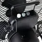 Ventilateur sol Jervis noir  30 cm 45w