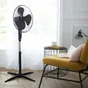 Ventilateur sur pied Altona 3 RT 45W D40CM noir