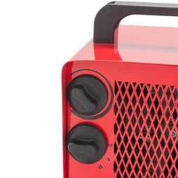 Radiateur de chantier 2000 Watts céramique rouge