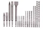 Set burin et foret sds plus sp cofret en aluminium
