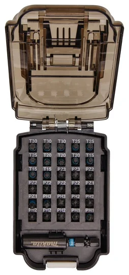 Coffret de 31 embouts de vissage + porte embout MAKITA