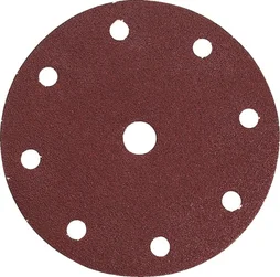 Lot de 10 disques abrasifs 8 + 1 trous bois/métal, grain 150,  Makita P-31946 diam. 100 mm