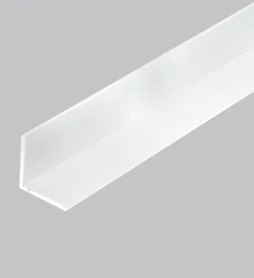 Cornière 25 x 25 pvc blanc 2,5 m