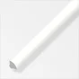 1/4 de rond 14 mm pvc blanc 2,5 m