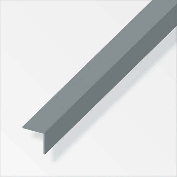 Cornière 20 x 20 pvc gris 2,5 m
