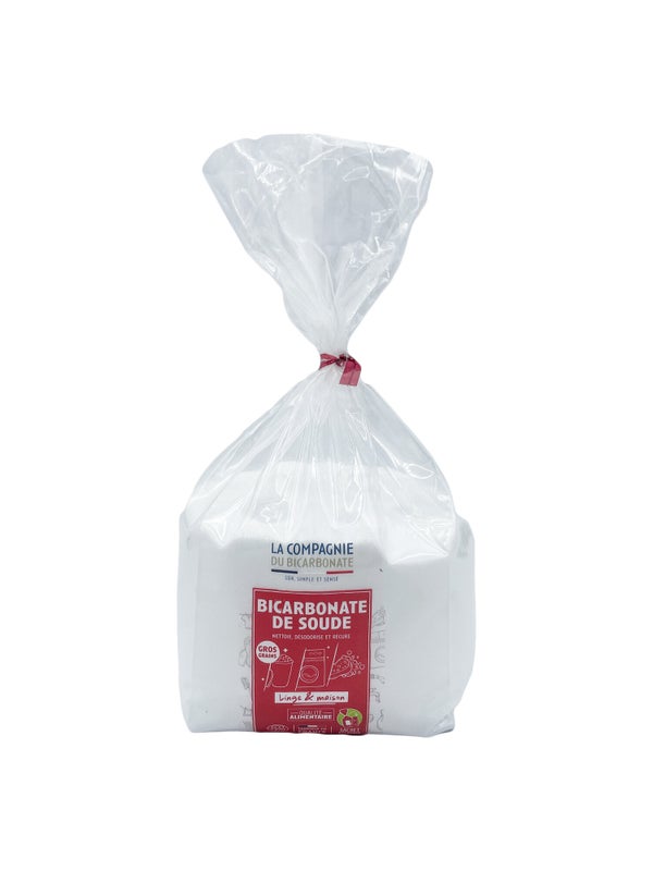 Bicarbonate de soude alimenentaire gros grain COMPAGNIE DU BICARBONATE écodétergent 3kg