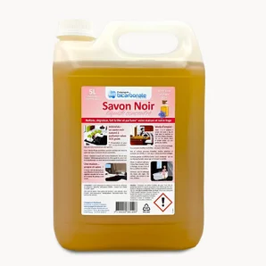 Savon noir liquide a l’huile de lin Compagnie du Bicarbonate 5l