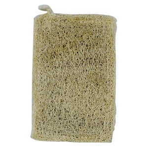 Eponge naturelle fibres loofah rectangle 11x7x2cm