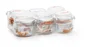Lot de 6 bocaux lps 1/4l diam. 70