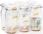 Lot de 6 bocaux lps 2l diam. 85 mm