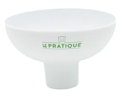 Entonnoir confiture plastique blanc diam.13cm Le Pratique