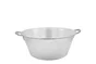 "Bassine à gras lourde pro type ""landaise"" anse alu diam. 65 72L Ep. 3,5 mm"