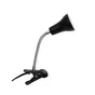Lampe de bureau à pince design, Salta, GU10 métal noir, INSPIRE