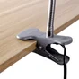 Lampe de bureau à pince, Salta, GU10, métal gris/argent, INSPIRE