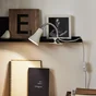Lampe de bureau à pince, Salta, GU10 métal blanc, INSPIRE