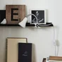 Lampe de bureau à pince, Salta, GU10 métal blanc, INSPIRE