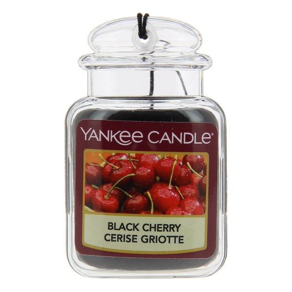 Désodorisant automobile à suspendre, flacon, YANKEE CANDLE cerise griotte
