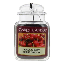 Désodorisant automobile à suspendre, flacon, YANKEE CANDLE cerise griotte
