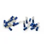 Lot de 20 cosses plate mâle + femelle bleu XLTECH