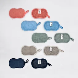 Éponge microfibre double face 