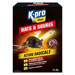 Blocs rats souris 300 gr