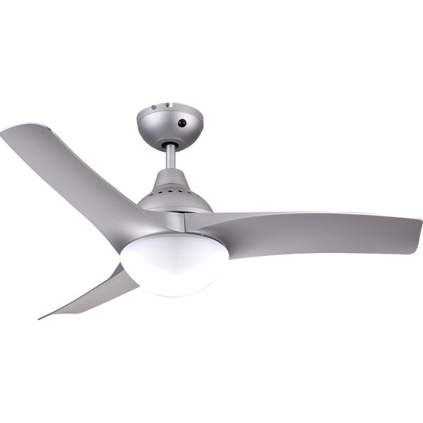 Ventilateur de plafond avec éclairage, INSPIRE Aruba, argent